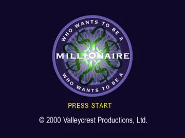 Who Wants to Be a Millionaire - 2nd Edition (US) screen shot title